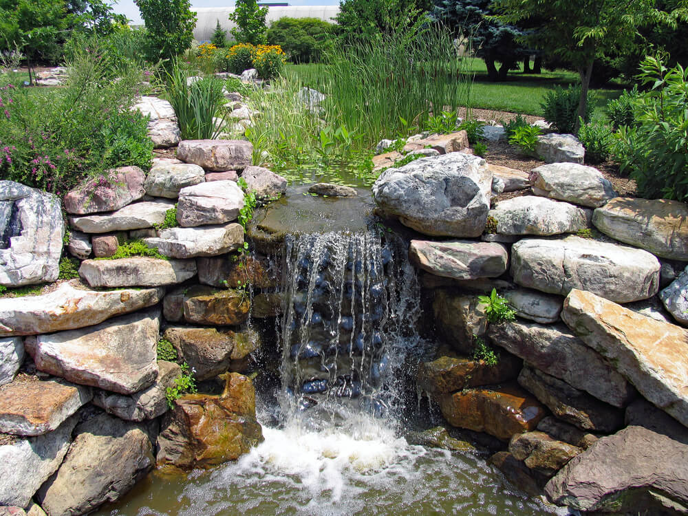 Waterfall maintenance and cleaning in Ridgeland, MS