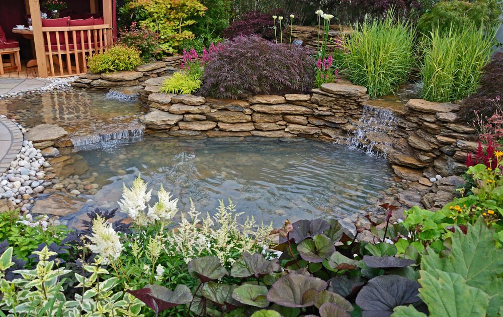 Waterfall maintenance and cleaning in Madison, MS