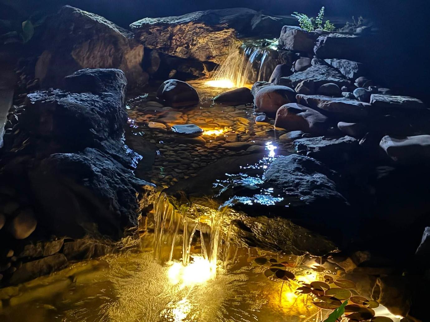 Waterfall and pond maintenance in Madison, MS for healthy, clean, and professionally serviced water features