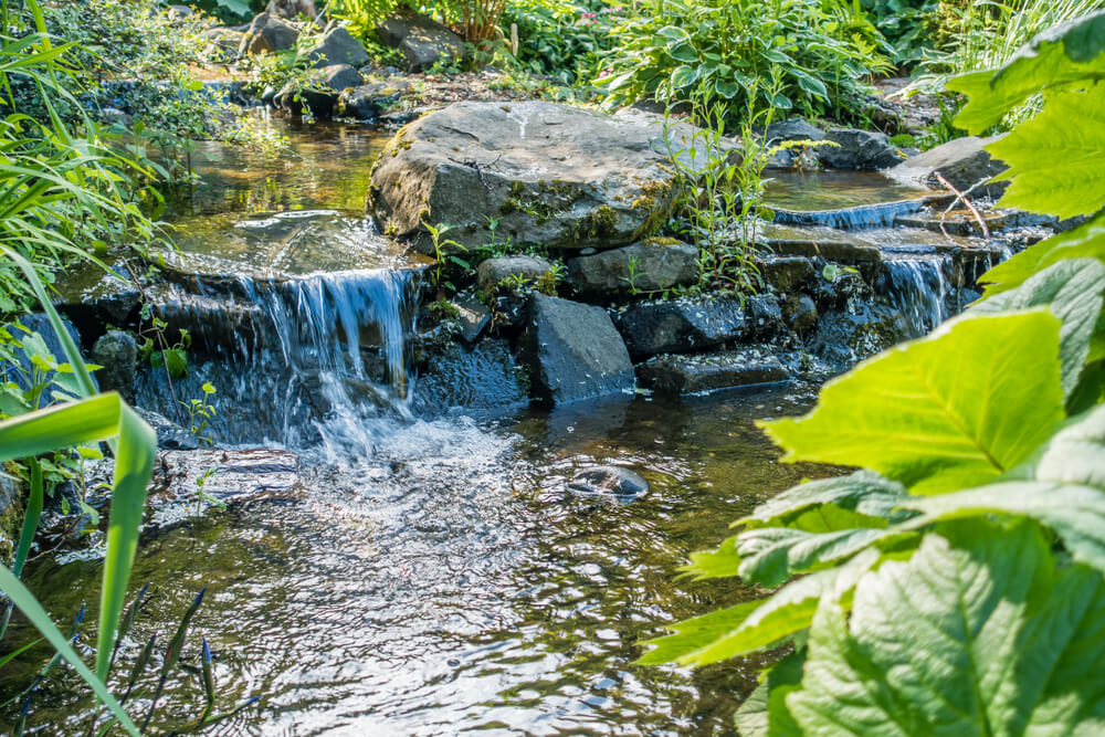 Waterfall maintenance and cleaning in Gluckstadt, MS